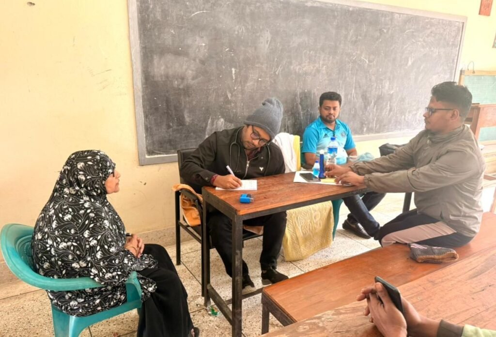 কচুয়ায় ফ্রি মেডিকেল ক্যাম্প অনুষ্ঠিত হয়েছে